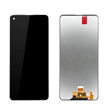 Дисплей в сборе с тачскрином для SAMSUNG Galaxy A21S (SM-A217), 100% оригинал, цвет черный