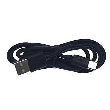 Кабель зарядки и передачи данных Mi Type-C aka USB-C, 2.4A, длина 1 метр, силикон, цвет черный.