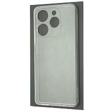 Чехол накладка для TECNO Spark 10 Pro, защита камеры, силикон, цвет прозрачный