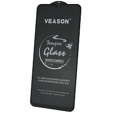 Защитное стекло VEASON Tempered Glass для SAMSUNG Galaxy A30 (SM-A305), A50 (SM-A505), M30 (SM-M305), A40s (SM-405), A50s (SM-A507), M21 (SM-215), цвет окантовки черный