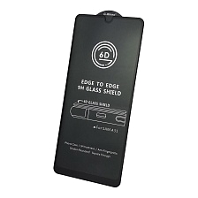 Защитное стекло 6D G-Rhino для SAMSUNG Galaxy A31 (SM-A315), цвет окантовки черный
