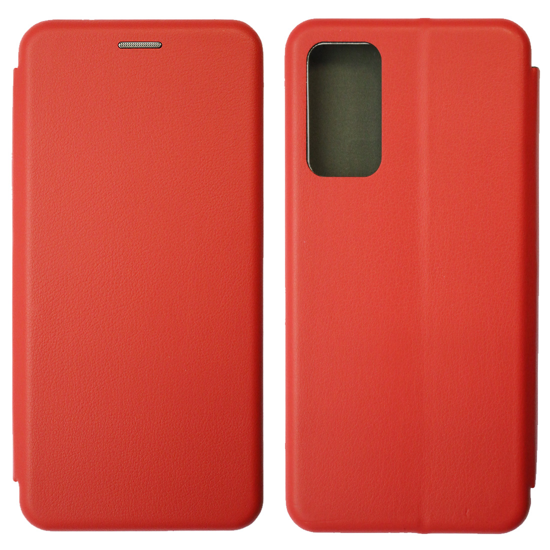 Чехол книжка STYLISH для XIAOMI Redmi Note 12 Pro 4G, экокожа, визитница, цвет красный