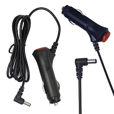 АЗУ (Автомобильное зарядное устройство) для портативных устройств LP8 (5.5*2.5), 12V-2A, длина 3.5 м, цвет черный