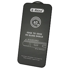 Защитное стекло 6D G-Rhino для APPLE iPhone 13 Pro Max (6.7"), iPhone 14 Plus (6.7"), цвет окантовки черный Защитное стекло 6D G-Rhino для APPLE iPhone 13 Pro Max (6.7"), iPhone 14 Plus (6.7"), цвет окантовки черный