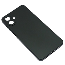 Чехол накладка для SAMSUNG Galaxy A07, защита камеры, силикон, цвет черный