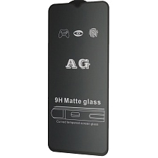 Защитное стекло AG MATTE Glass для SAMSUNG Galaxy A22s 5G (SM-A226B), матовое, цвет окантовки черный