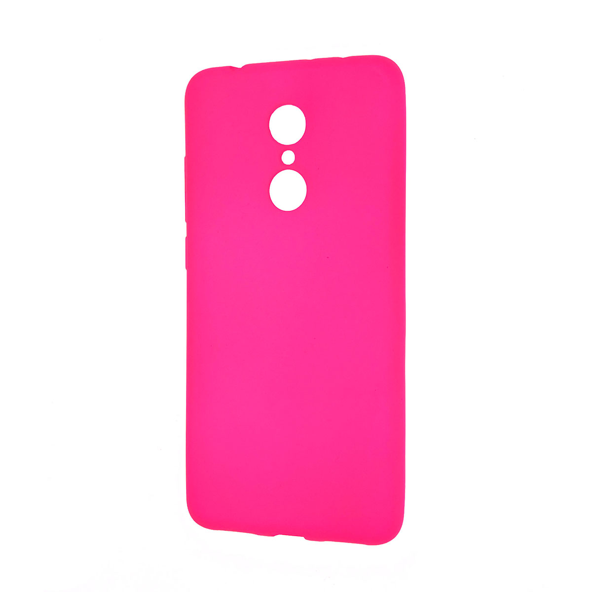 Чехол накладка Fashion Case для XIAOMI Redmi 5, силикон, цвет розовый.