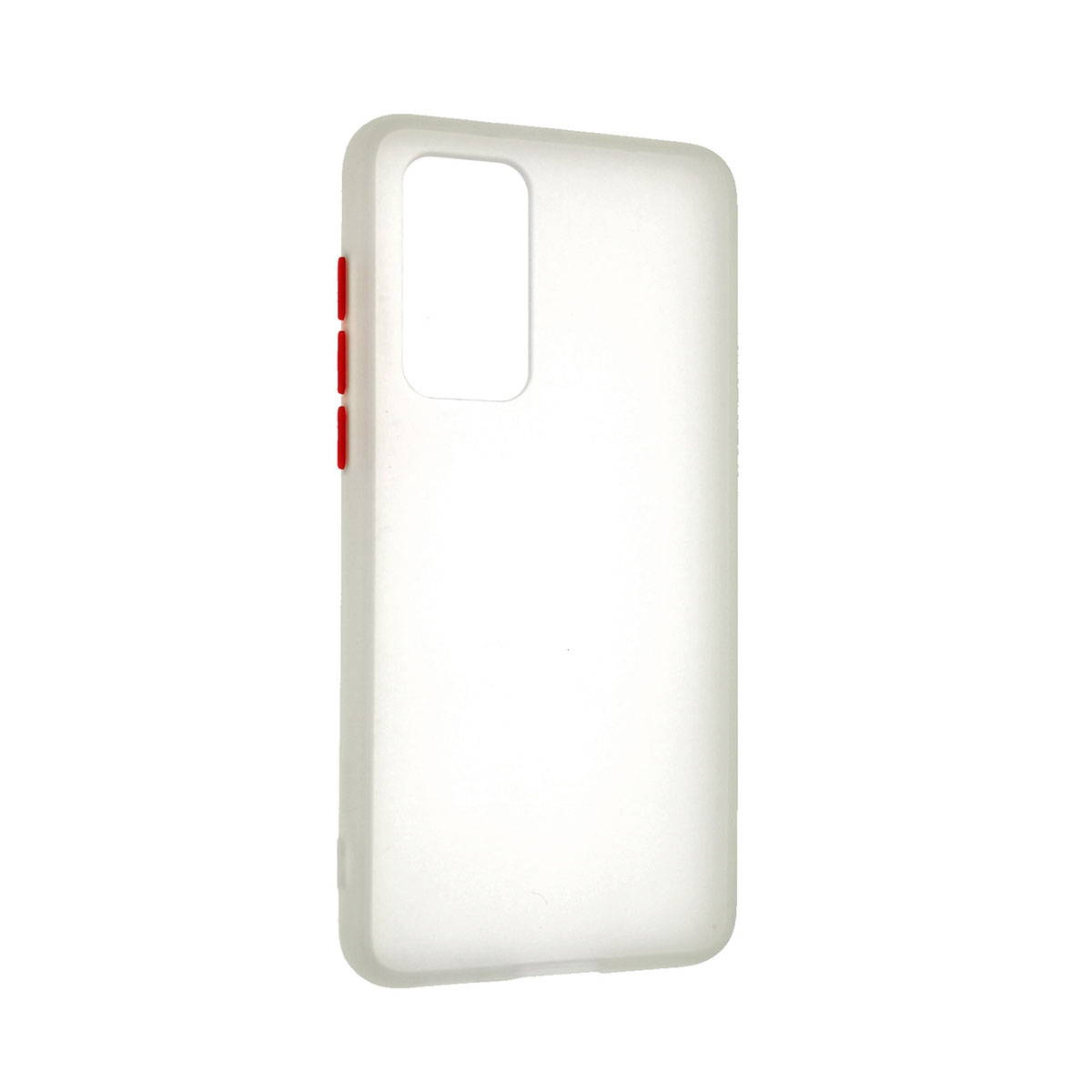 Чехол накладка SKIN SHELL для HUAWEI P40 (ANA-NX9), пластик, силикон, цвет белый.