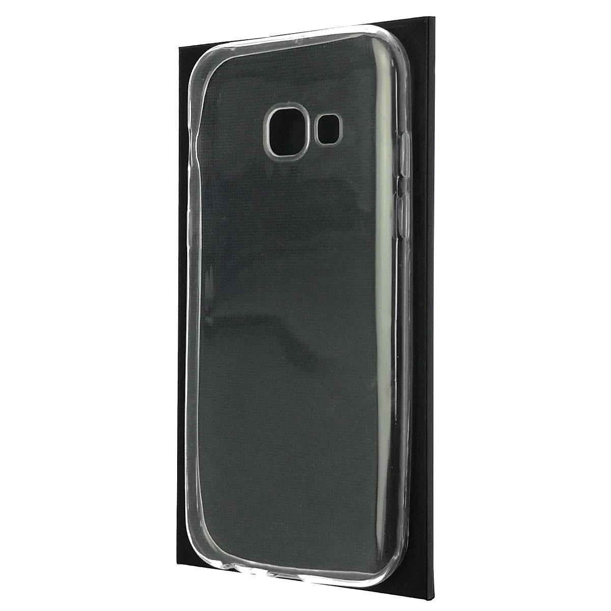 Чехол накладка для SAMSUNG Galaxy A3 2017 (SM-A320), силикон, ультратонкий, цвет прозрачный