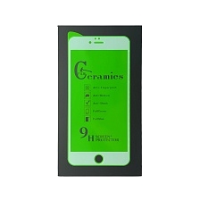 Защитное стекло 9D Ceramics для APPLE iPhone 6 Plus, iPhone 6G Plus, iPhone 6S Plus, цвет белый. Защитное стекло 9D Ceramics для APPLE iPhone 6 Plus, iPhone 6G Plus, iPhone 6S Plus, цвет белый.
