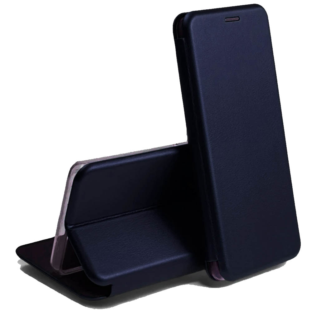 Чехол книжка STYLISH для HONOR X9d, экокожа, визитница, цвет темно синий