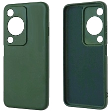 Чехол накладка NANO для HUAWEI NOVA Y72, защита камеры, силикон, бархат, цвет темно зеленый Чехол накладка NANO для HUAWEI NOVA Y72, защита камеры, силикон, бархат, цвет темно зеленый