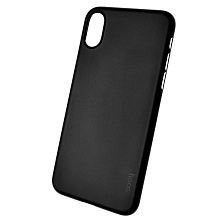 Чехол накладка HOCO для APPLE iPhone X, пластик, ультратонкий, цвет черный. Чехол накладка HOCO для APPLE iPhone X, пластик, ультратонкий, цвет черный.