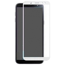 Защитное стекло 5D Full Glass /полный экран, упак-картон/ для SAMSUNG Galaxy A6 / J6 (2018) белый. Защитное стекло 5D Full Glass /полный экран, упак-картон/ для SAMSUNG Galaxy A6 / J6 (2018) белый.