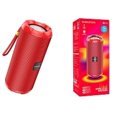 Портативная колонка BOROFONE BR15 Smart sports, цвет красный (распродажа -40%)