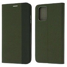 Чехол книжка MESH для XIAOMI Redmi Note 10, Redmi Note 10S, POCO M5s, текстиль, силикон, бархат, визитница, цвет зеленый Чехол книжка MESH для XIAOMI Redmi Note 10, Redmi Note 10S, POCO M5s, текстиль, силикон, бархат, визитница, цвет зеленый