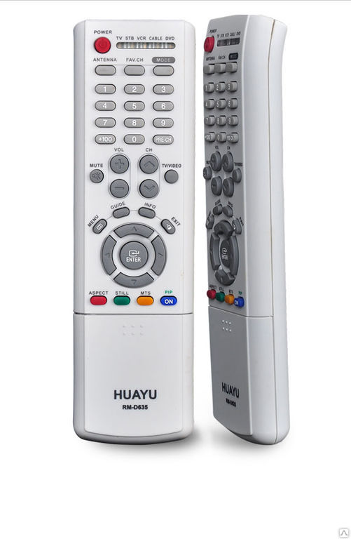 Пульт ДУ универсальный для SAMSUNG RM-D635 (УЦЕНКА, дефект пластика)