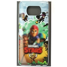 Чехол накладка для XIAOMI POCO X3, POCO X3 Pro, силикон, рисунок Бравл Старс