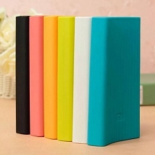 Силиконовый чехол для XIAOMI Power bank 2 20000, цвет розовый.