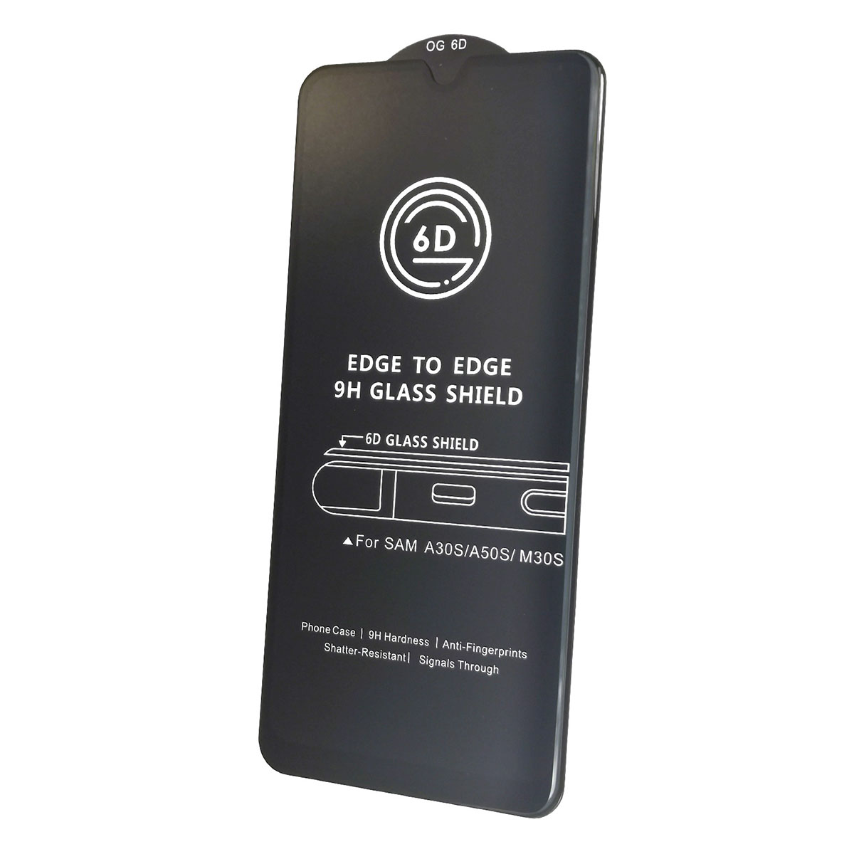 Защитное стекло 6D G-Rhino для SAMSUNG Galaxy A30s (SM-A307), A50s (SM-A507), M30s (SM-M307), цвет окантовки черный. Защитное стекло 6D G-Rhino для SAMSUNG Galaxy A30s (SM-A307), A50s (SM-A507), M30s (SM-M307), цвет окантовки черный.