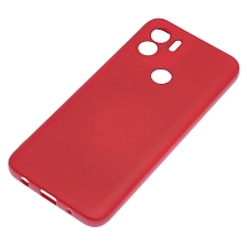 Чехол накладка NANO для Redmi A1 Plus, Redmi A2 Plus, POCO C51, силикон, бархат, цвет бордовый