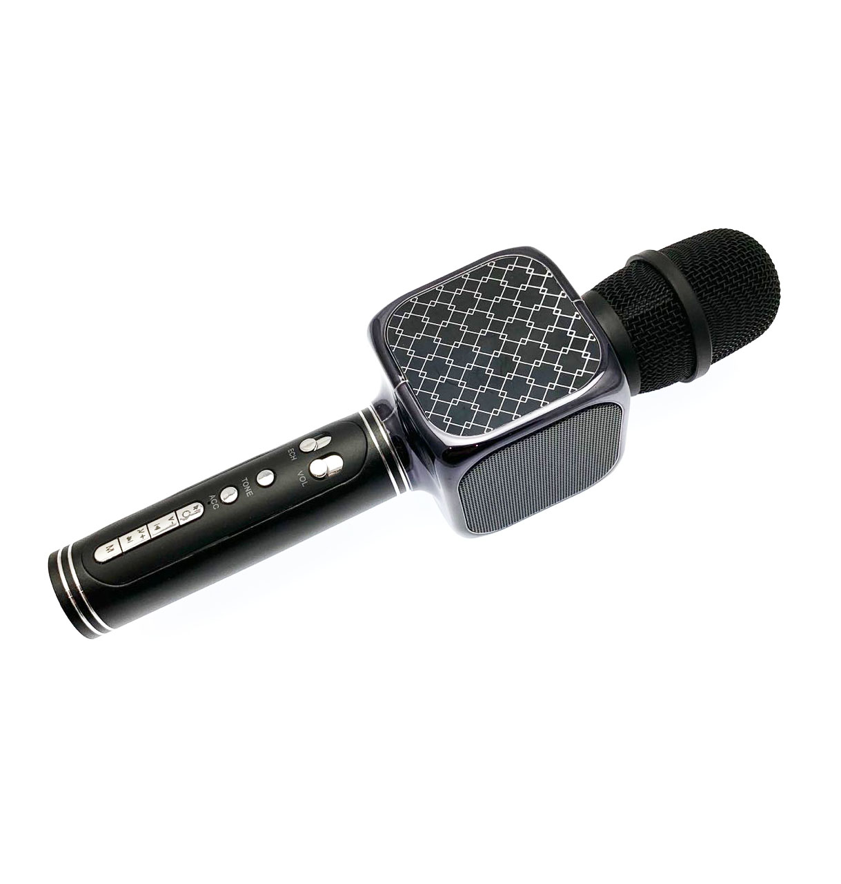 Колонка портативная, караоке-микрофон SU YOSD YS-69 (Bluetooth, microSD, USB), цвет черный графитовый
