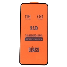 Защитное стекло 21D GLASS FULL GLUE для SAMSUNG Galaxy A53, цвет окантовки черный