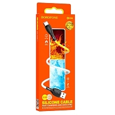 Кабель BOROFONE BX86 Advantage USB Type C, 3А, длина 1 метр, цвет черный Кабель BOROFONE BX86 Advantage USB Type C, 3А, длина 1 метр, цвет черный