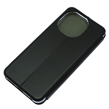 Чехол книжка STYLISH для TECNO Spark Go 1,  POP 9 4G, экокожа, визитница, цвет черный