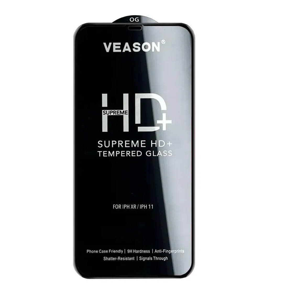 Защитное стекло VEASON HD+ для APPLE iPhone 11, iPhone XR, цвет окантовки черный Защитное стекло VEASON HD+ для APPLE iPhone 11, iPhone XR, цвет окантовки черный