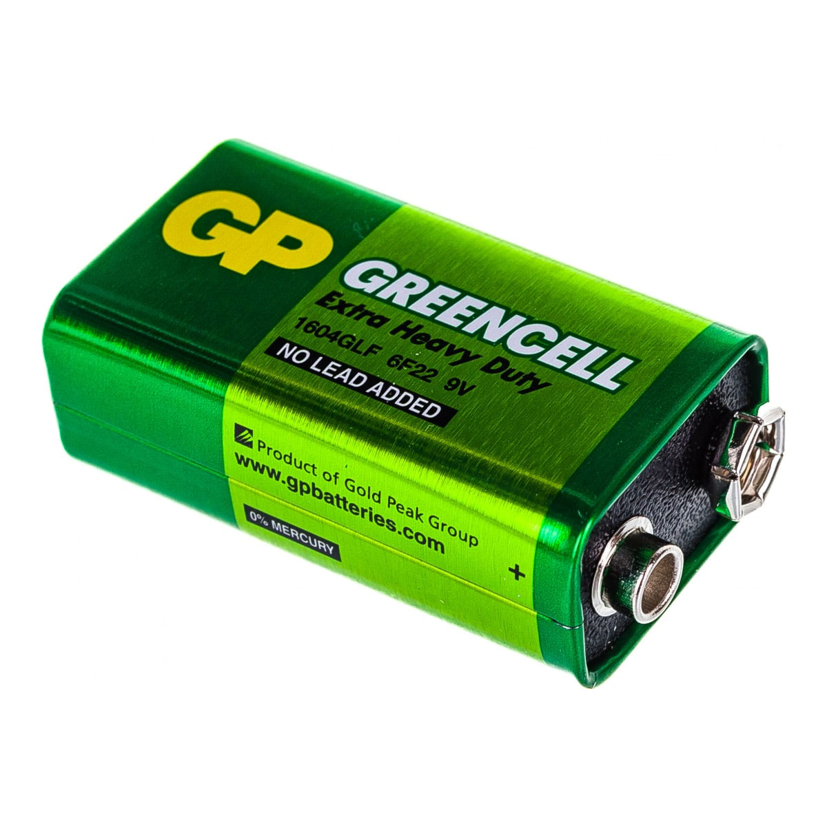 Батарейка GP GREENCELL Крона 6F22 S, 9V