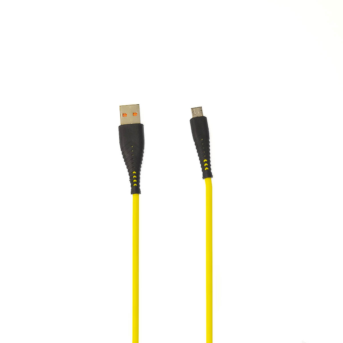 Кабель DENMEN D19V Micro USB, 2.4A, длина 1 метр, цвет желтый Кабель DENMEN D19V Micro USB, 2.4A, длина 1 метр, цвет желтый