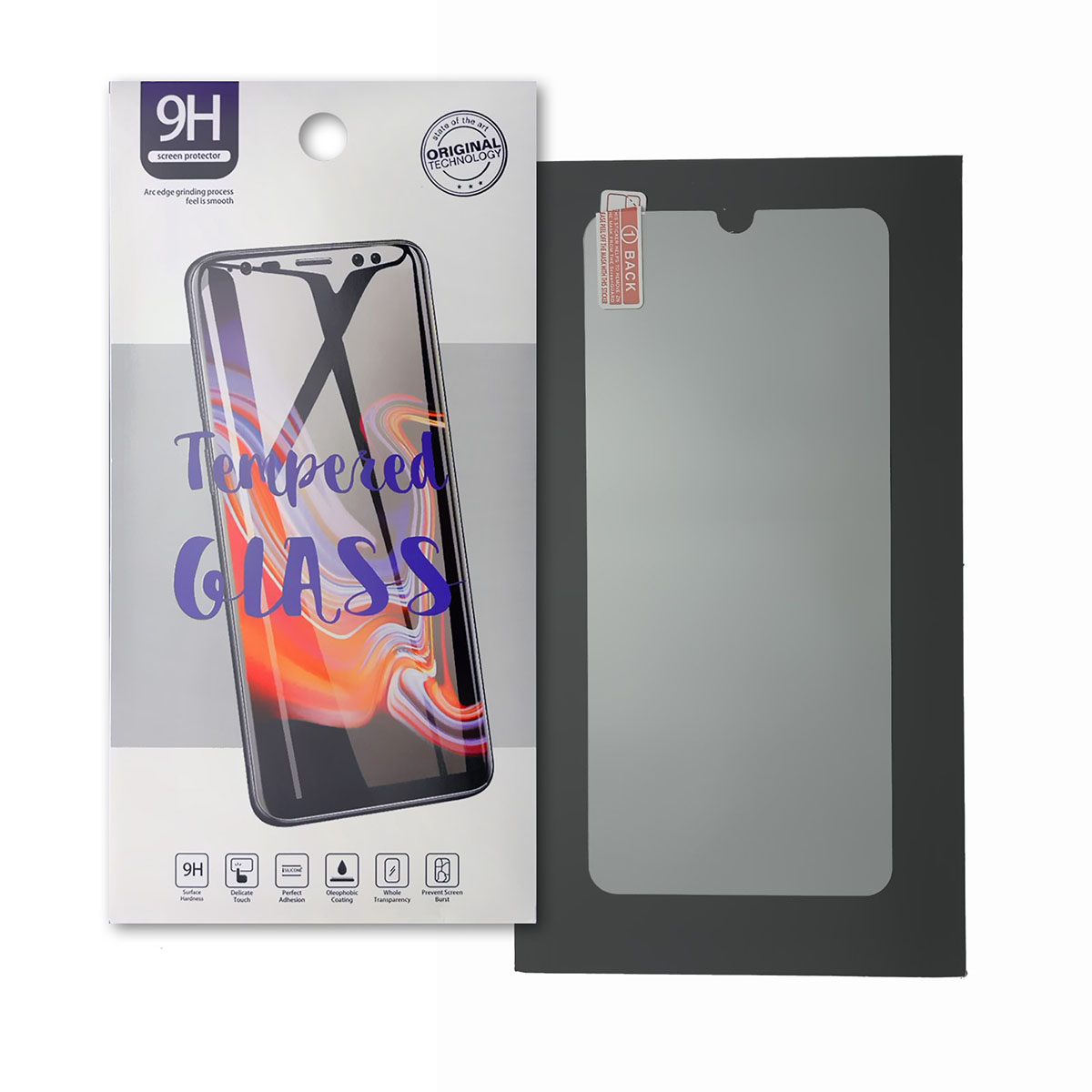 Защитное стекло 0.33 мм для XIAOMI Redmi Note 8, ударопрочное, цвет прозрачный.