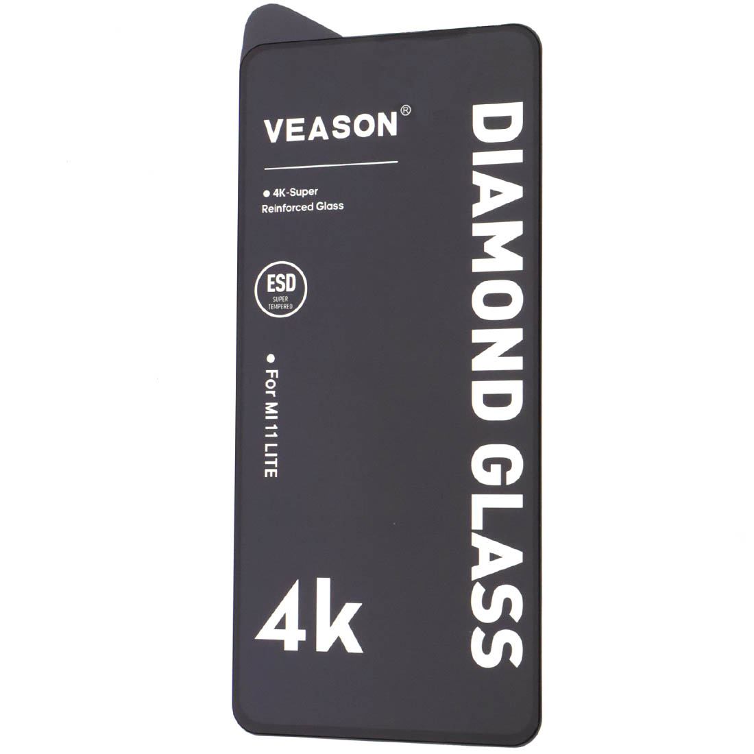 Защитное стекло VEASON DIAMOND GLASS для XIAOMI Mi 11 Lite, цвет окантовки черный