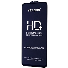 Защитное стекло VEASON HD+ для TECNO POVA 4, TECNO POVA NEO 2, цвет окантовки черный Защитное стекло VEASON HD+ для TECNO POVA 4, TECNO POVA NEO 2, цвет окантовки черный