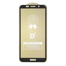 Защитное стекло D2+ PREMIUM для HUAWEI Honor 9S (DUA-LX9), Y5P (DRA-LX9), цвет окантовки черный