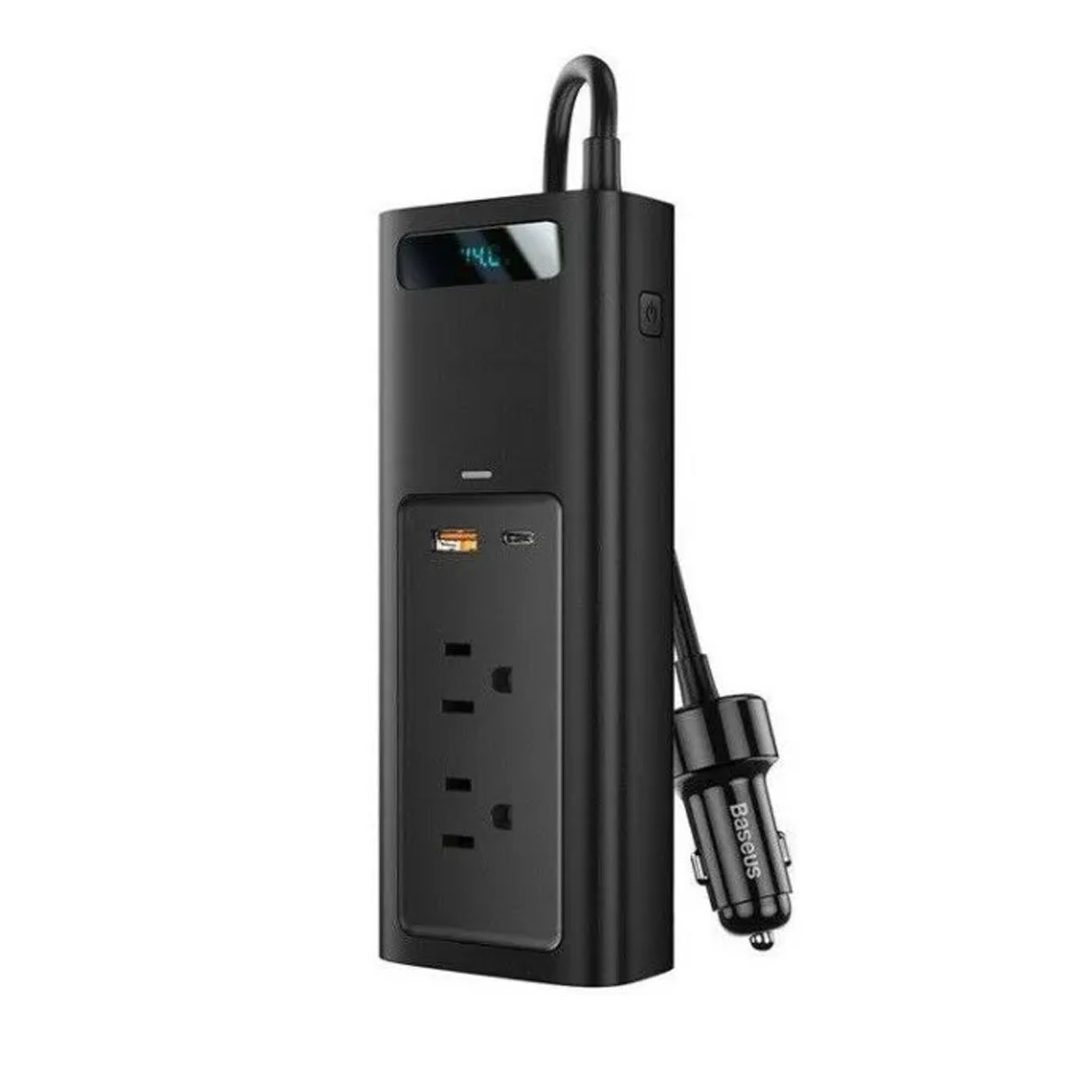 Автомобильный инвертор BASEUS Power INVRTER CRNBQ-A01, 150W, цвет черный (распродажа -50%) Автомобильный инвертор BASEUS Power INVRTER CRNBQ-A01, 150W, цвет черный (распродажа -50%)