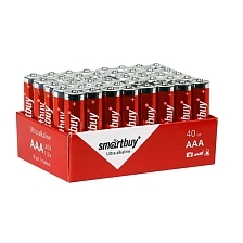 Батарейка SMARTBUY LR03 AAA Shrink 40 Alkaline 1.5V