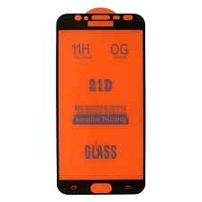 Защитное стекло 21D для SAMSUNG Galaxy J4 2018 (SM-J400F), цвет окантовки черный Защитное стекло 21D для SAMSUNG Galaxy J4 2018 (SM-J400F), цвет окантовки черный