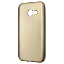 Чехол накладка J-Case THIN для SAMSUNG Galaxy A3 2017 (SM-A320), силикон, цвет золотистый Чехол накладка J-Case THIN для SAMSUNG Galaxy A3 2017 (SM-A320), силикон, цвет золотистый