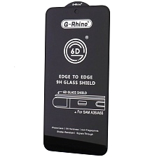 Защитное стекло 6D G-Rhino для SAMSUNG Galaxy A35, Galaxy A55, Galaxy M35, цвет окантовки черный