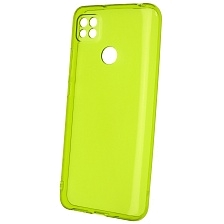Чехол накладка Clear Case для XIAOMI Redmi 9C, Redmi 10A, силикон 1.5 мм, защита камеры, цвет прозрачно зеленый
