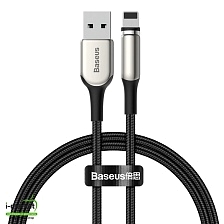BASEUS CALXC-H01 Zinc Magnetic кабель с магнитной зарядкой для APPLE Lightning 8-pin, цвет черный | Последняя цена