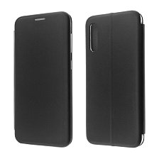 Чехол книжка STYLISH для SAMSUNG Galaxy A50 (SM-A505), A30S (SM-A307), A50S (SM-A507), экокожа, цвет черный