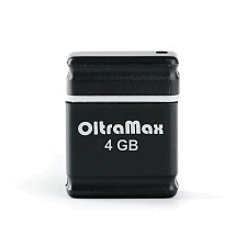 Флешка USB 2.0 4GB OltraMax 50, цвет черный