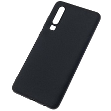 Чехол накладка для HUAWEI P30, силикон, матовый, цвет черный