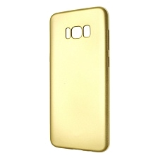 Чехол накладка для SAMSUNG Galaxy S8 Plus, силикон, глянец, с логотипом, цвет золотистый. Чехол накладка для SAMSUNG Galaxy S8 Plus, силикон, глянец, с логотипом, цвет золотистый.
