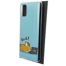 Чехол накладка Vinil для SAMSUNG Galaxy M51 (SM-515), силикон, рисунок Work
