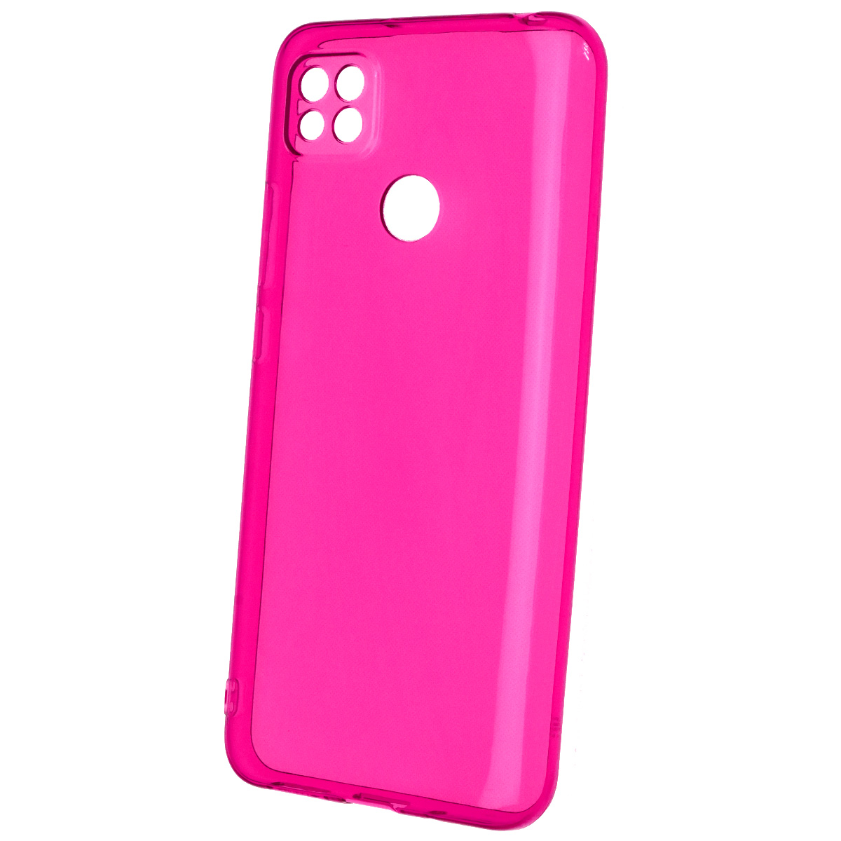 Чехол накладка Clear Case для XIAOMI Redmi 9C, Redmi 10A, силикон 1.5 мм, защита камеры, цвет фуксия Чехол накладка Clear Case для XIAOMI Redmi 9C, Redmi 10A, силикон 1.5 мм, защита камеры, цвет фуксия