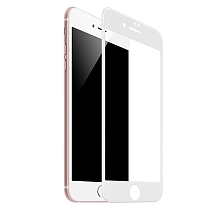 Защитное стекло HOCO G5 для APPLE iPhone 7, iPhone 8, iPhone SE 2020, цвет окантовки белый.